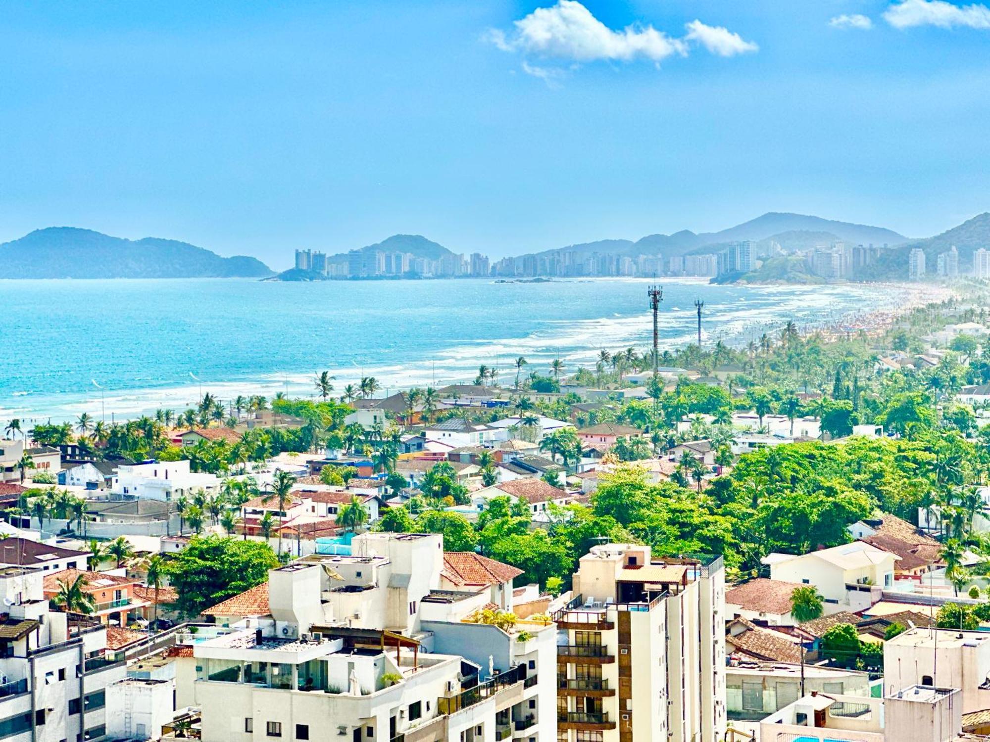 Enseada Apto Novo Vista Mar Guarujá Zewnętrze zdjęcie
